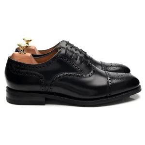 '301' Black Leather Oxford Brogues UK 8 F