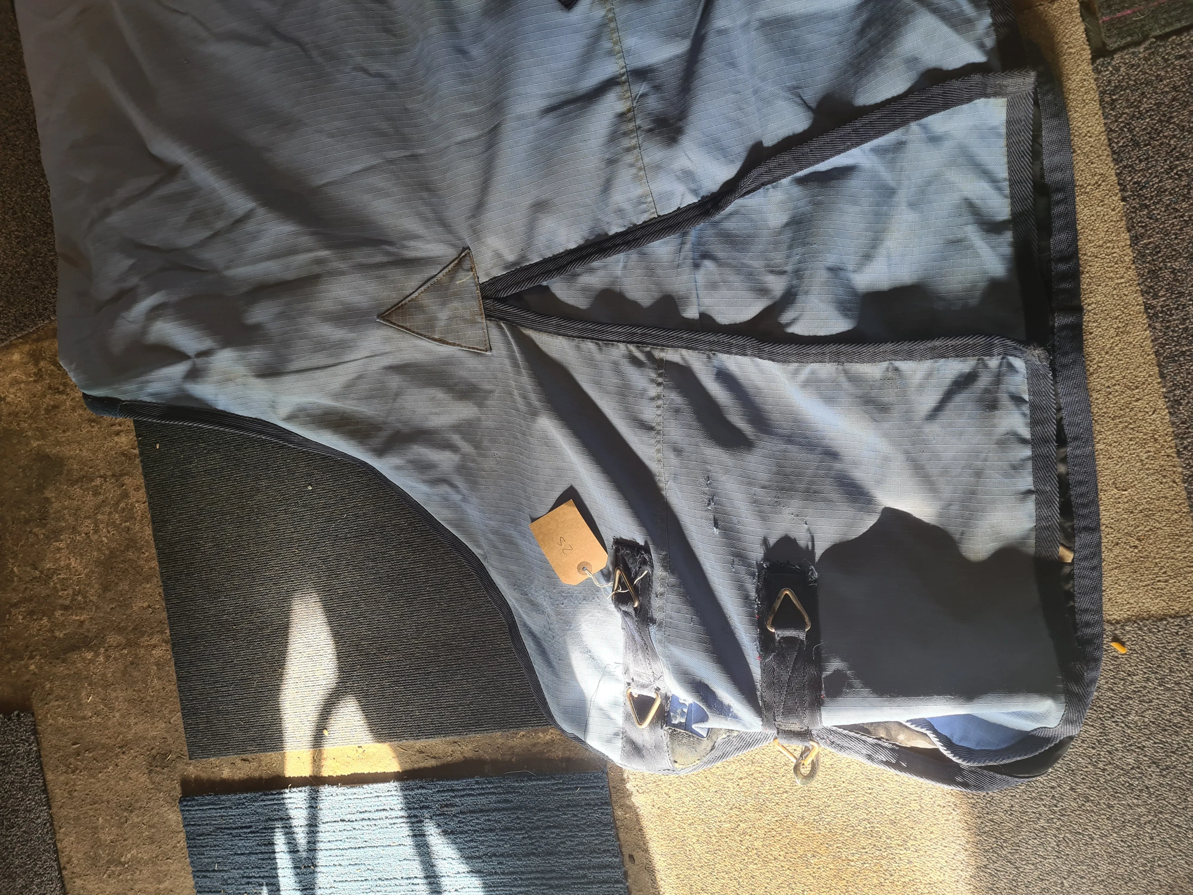 6'3 baby blue, derby house, medium turnout