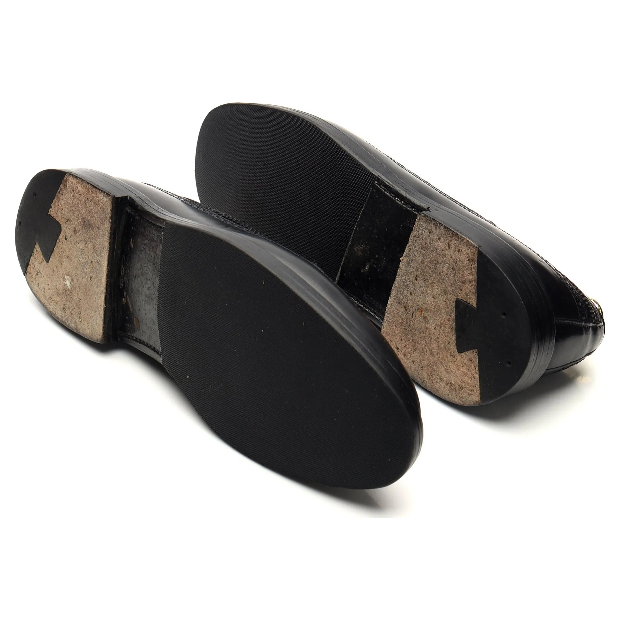'9751' Black Cordovan Derby Brogue UK 8.5 US 9 E