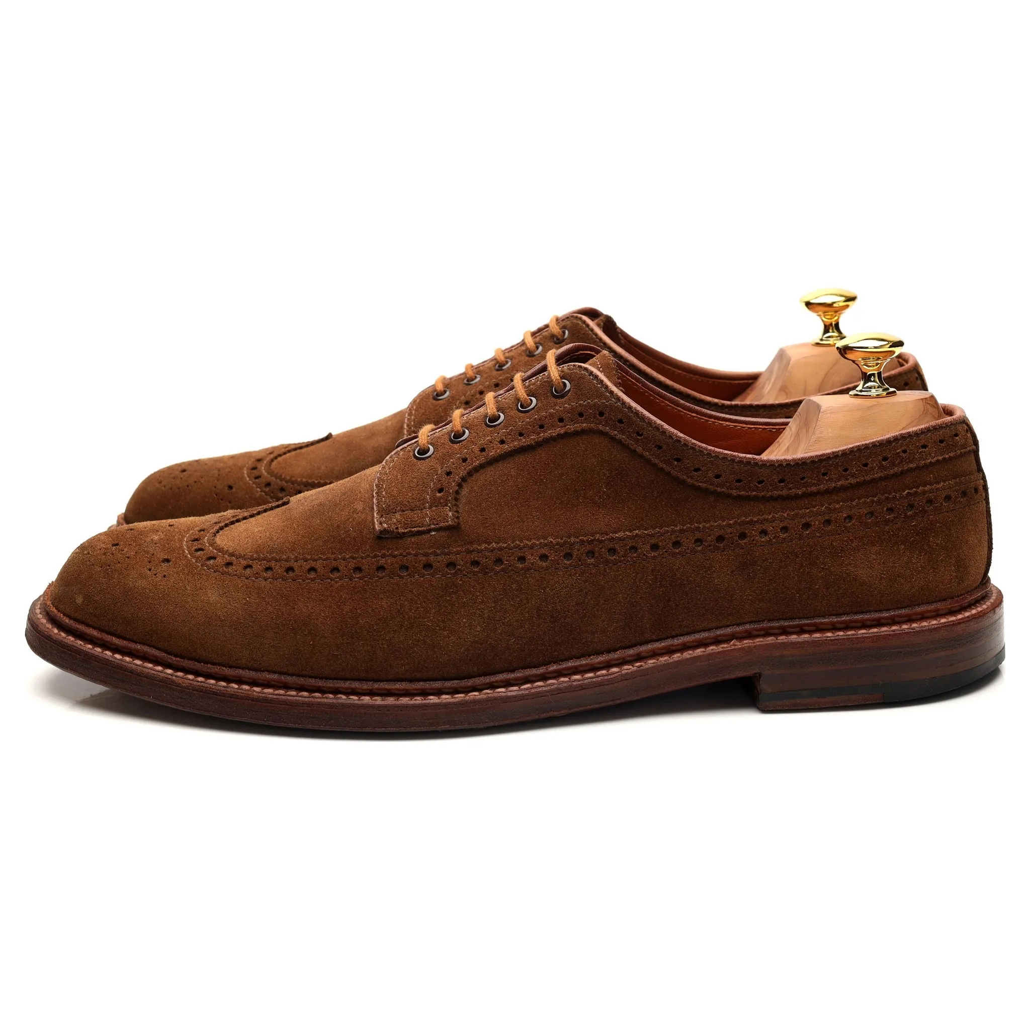 '97785' Snuff Brown Suede Derby Brogue UK 11.5 US 12 D