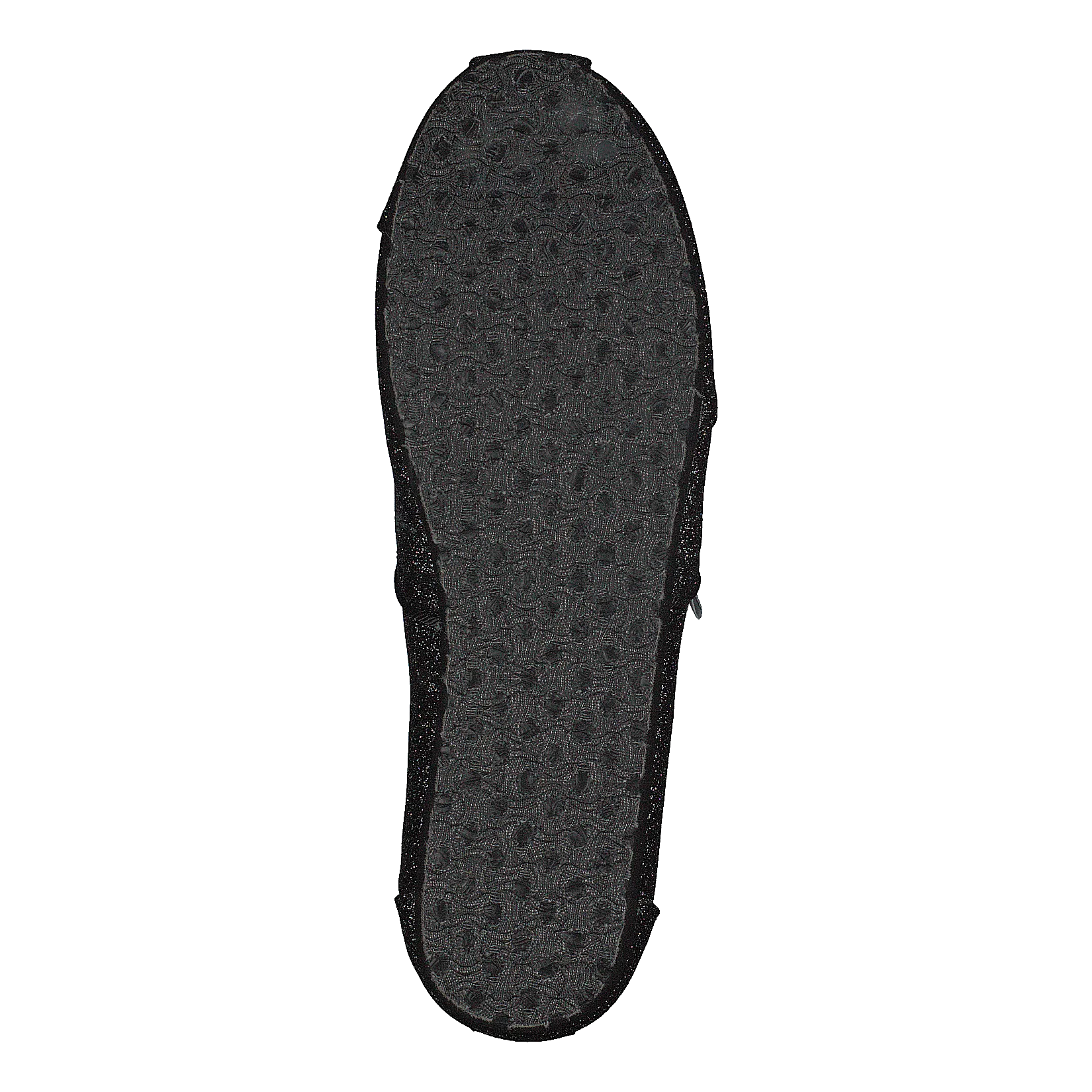 Alpargata Youth Black Iridescent Glimmer