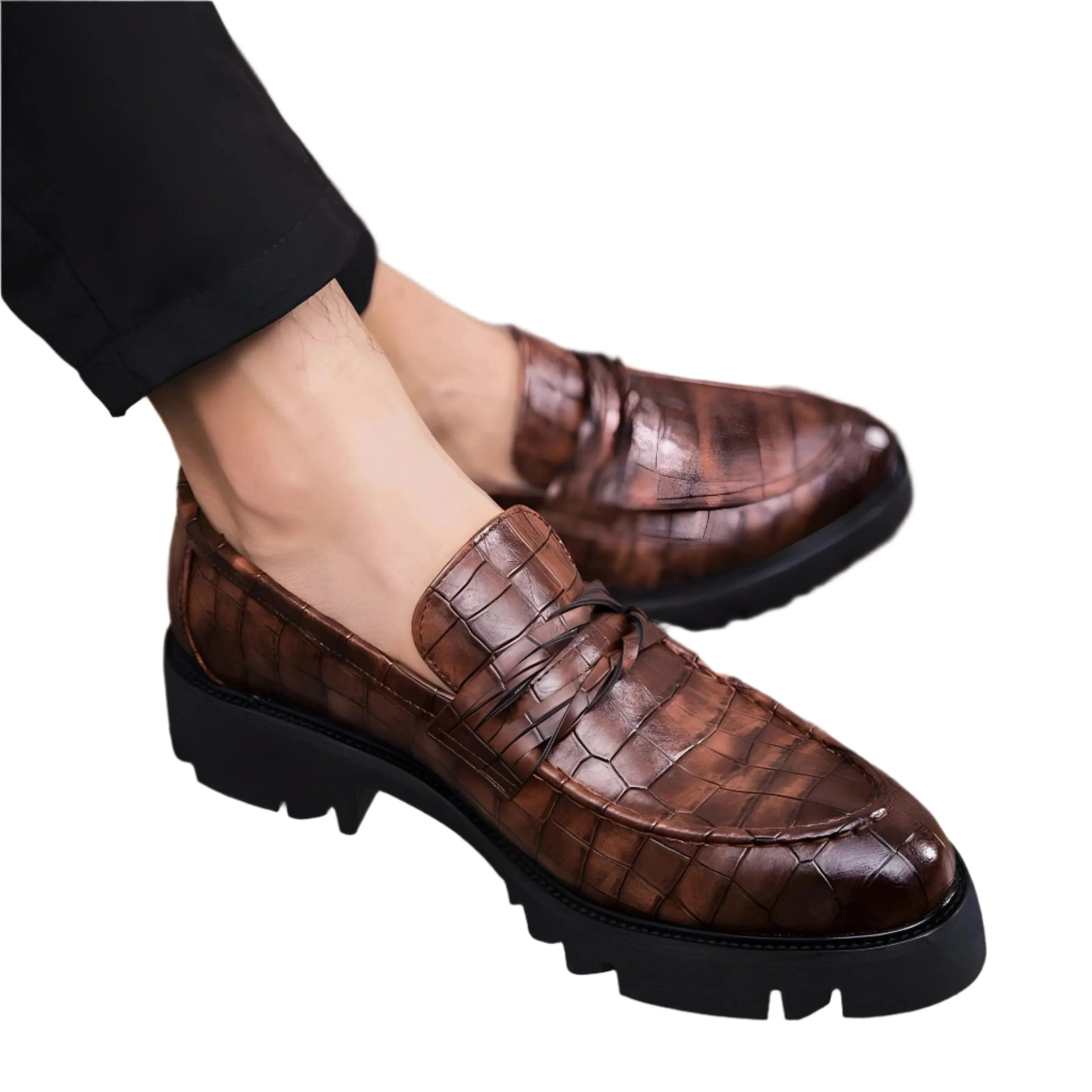 Ashford Platform Penny Loafers