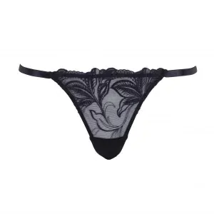 Asmine - Thong - Black - Size