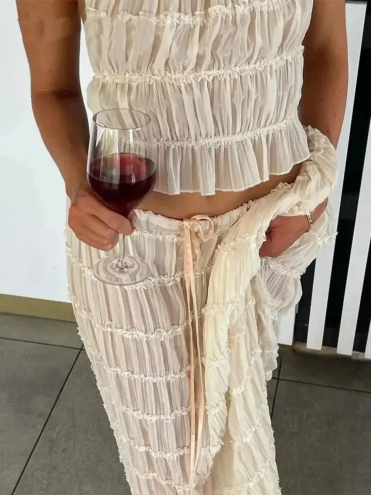 Backless Beauty Maxi Ensemble