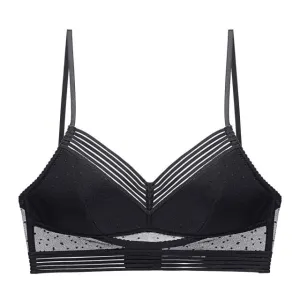 Backless Lace Push Up Bra