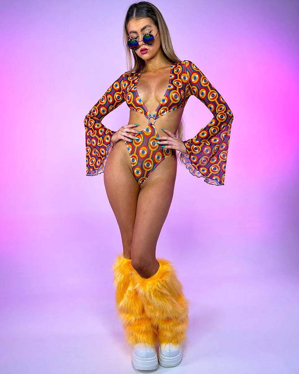 Badinka Voodoo Child Mesh Ring Bodysuit