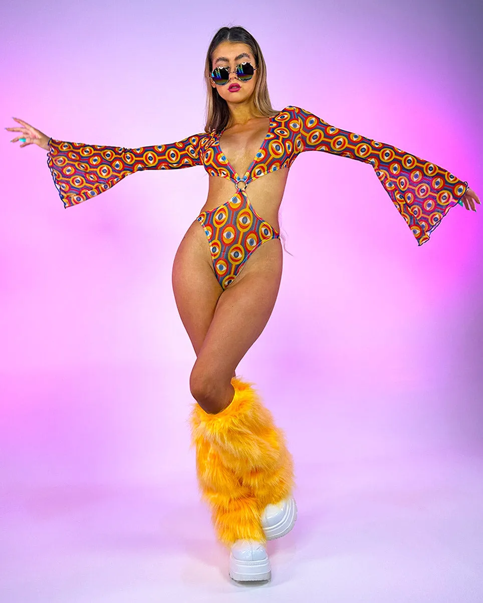 Badinka Voodoo Child Mesh Ring Bodysuit