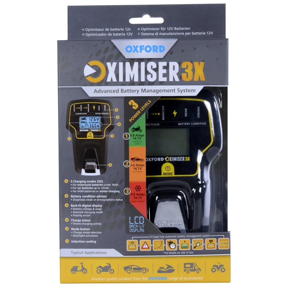 Battery Rectifier Oxford Oximiser 3X Battery Management System