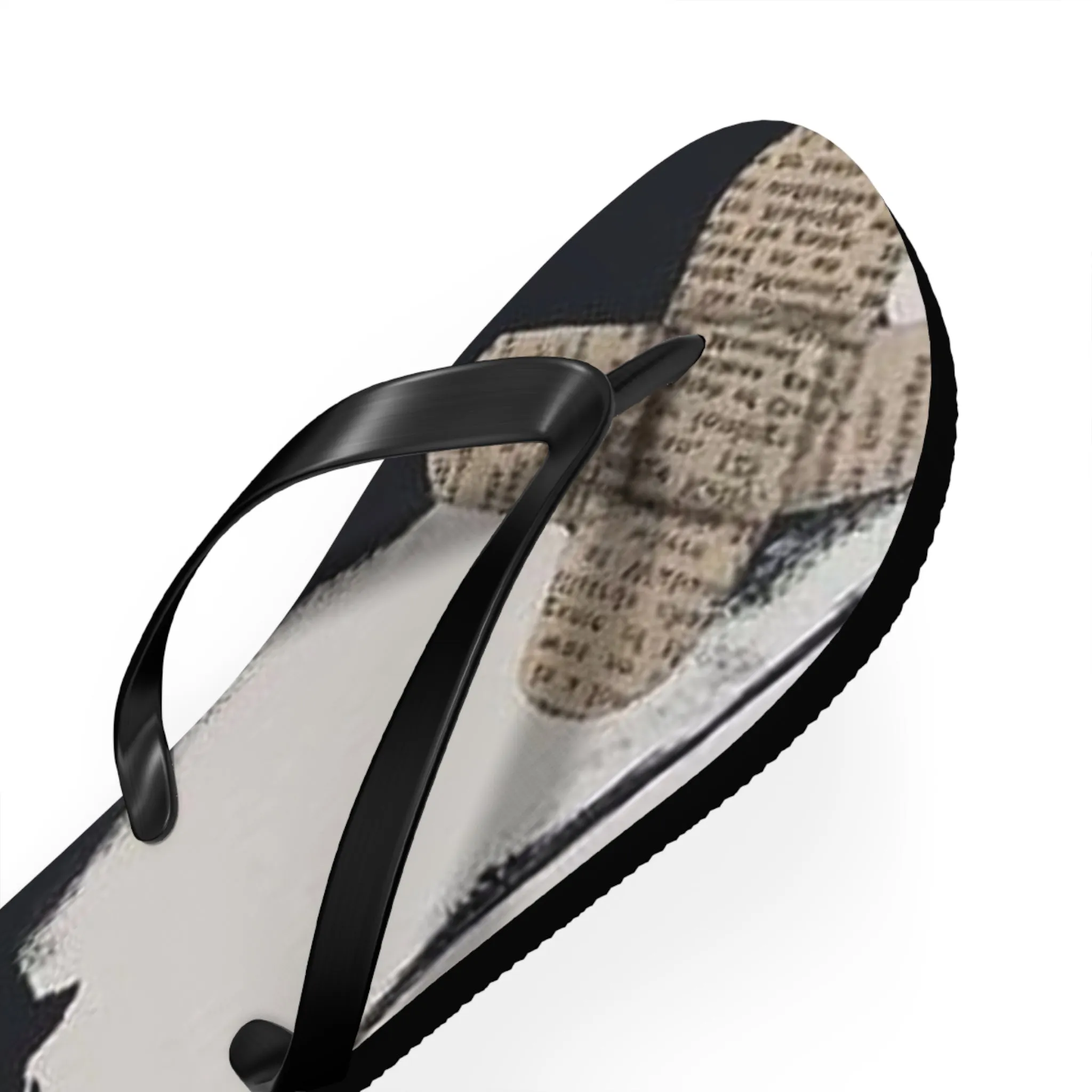 Beauty Is Pain Flip Flops