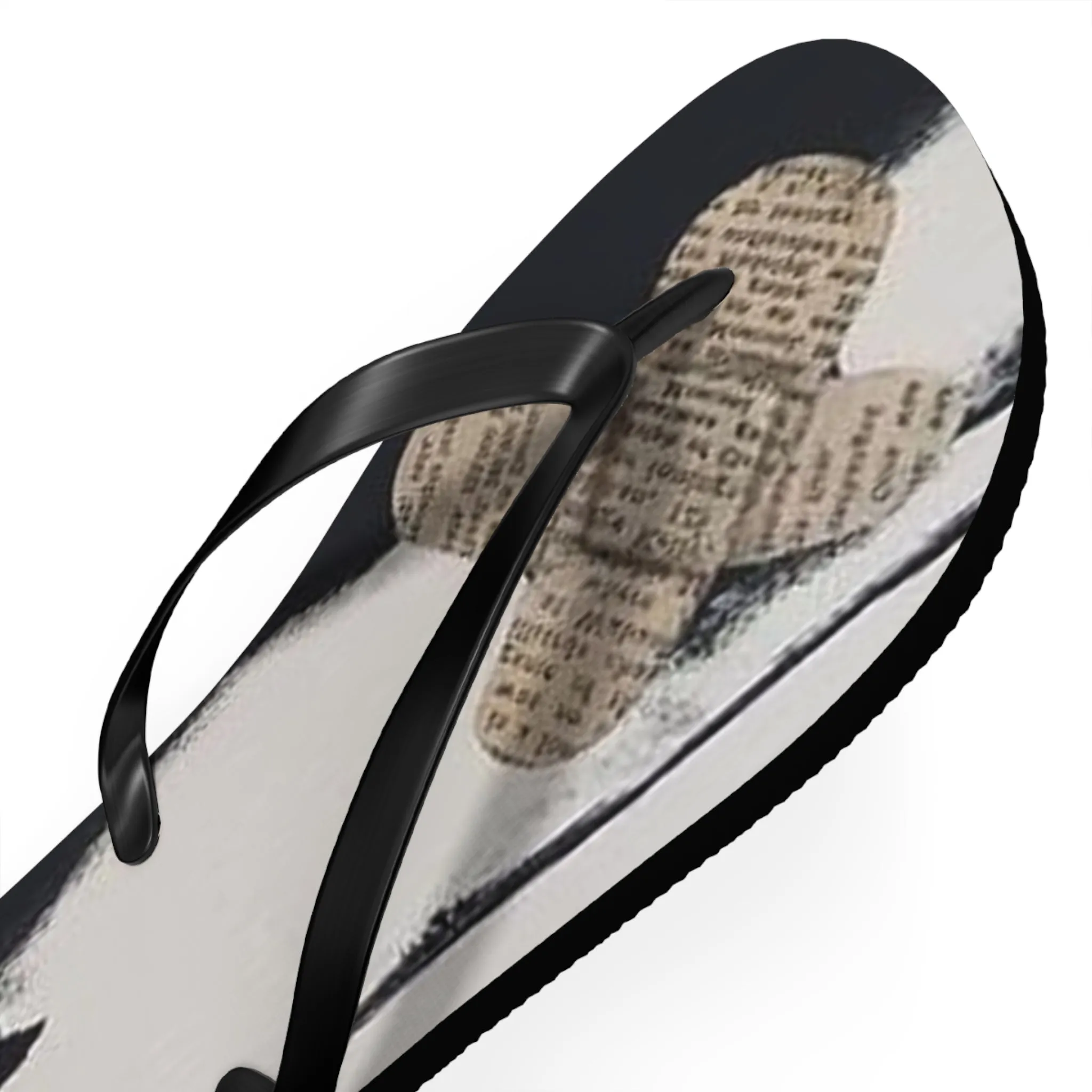 Beauty Is Pain Flip Flops