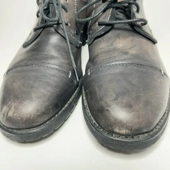 Bed Stu Rustic Leather Oxford Lace Up Shoes