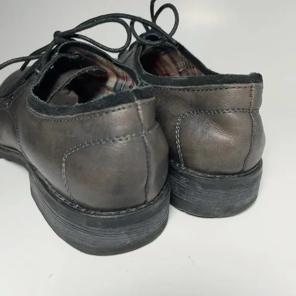 Bed Stu Rustic Leather Oxford Lace Up Shoes