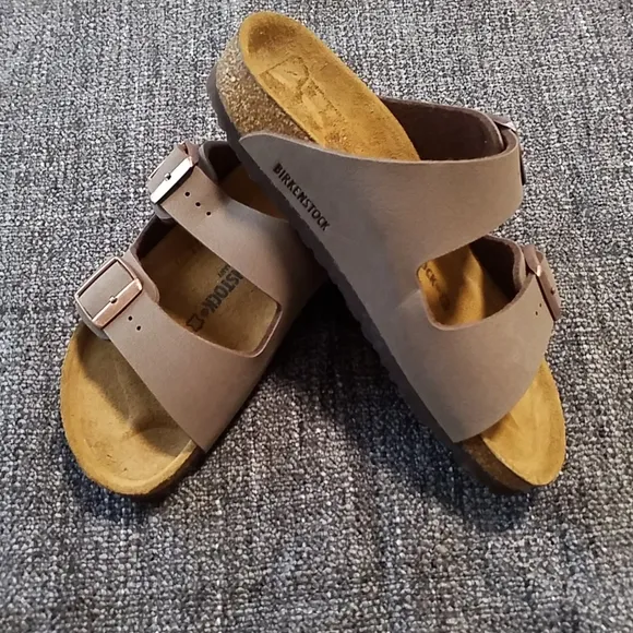 Birkinstock Arzona Sandals Birco Flor Mocha Narrow