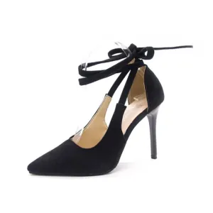 BLACK GLADIATOR PUMPS
