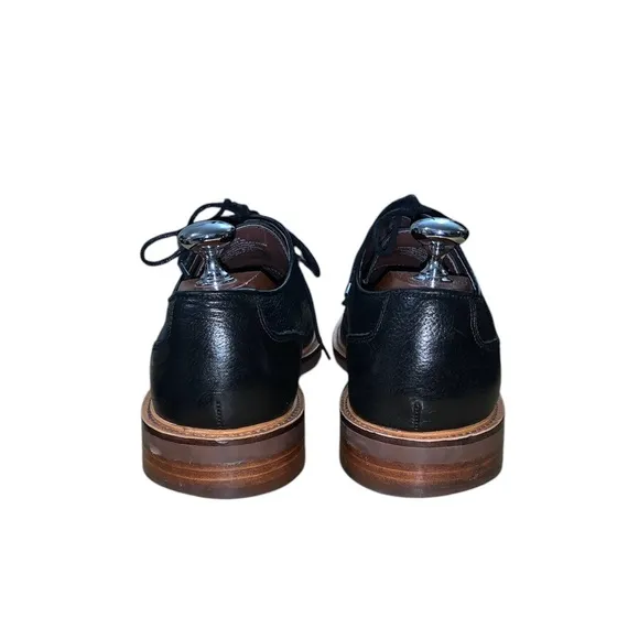 Blake McKay Men’s Black Leather Oxford Dress Shoes Size 10 Lace Up
