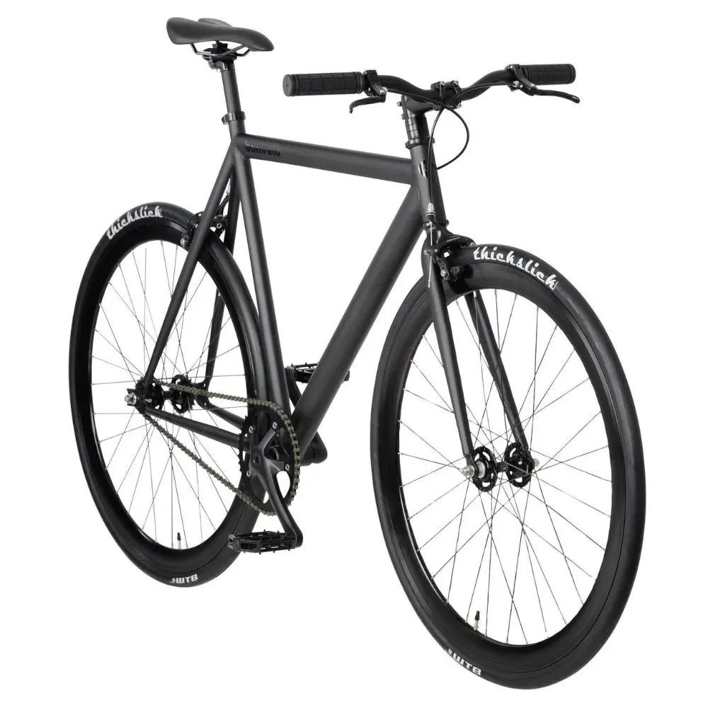 bonvelo Singlespeed & Fixie Bike BLIZZ Back to Black L