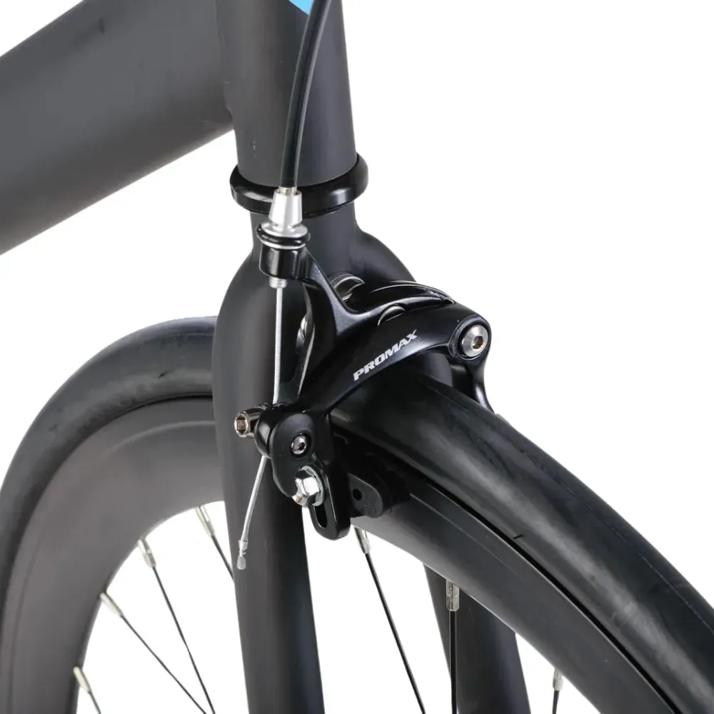 bonvelo Singlespeed & Fixie Bike BLIZZ Back to Black L