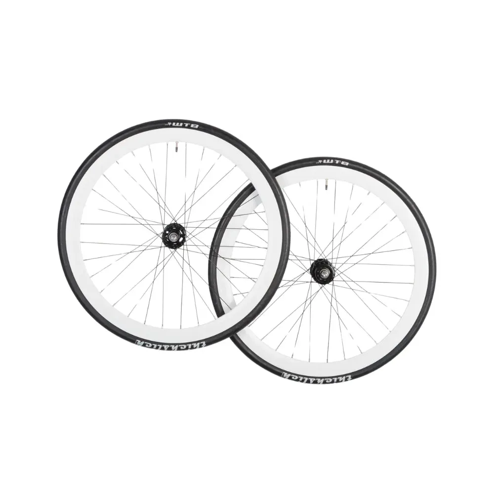 bonvelo Singlespeed & Fixie Bike BLIZZ Lightning White M