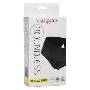 Boundless Backless Brief - 2xl/3xl - Black