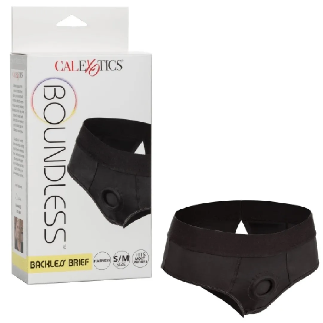 Boundless Backless Strap-on Harness Brief - L/XL