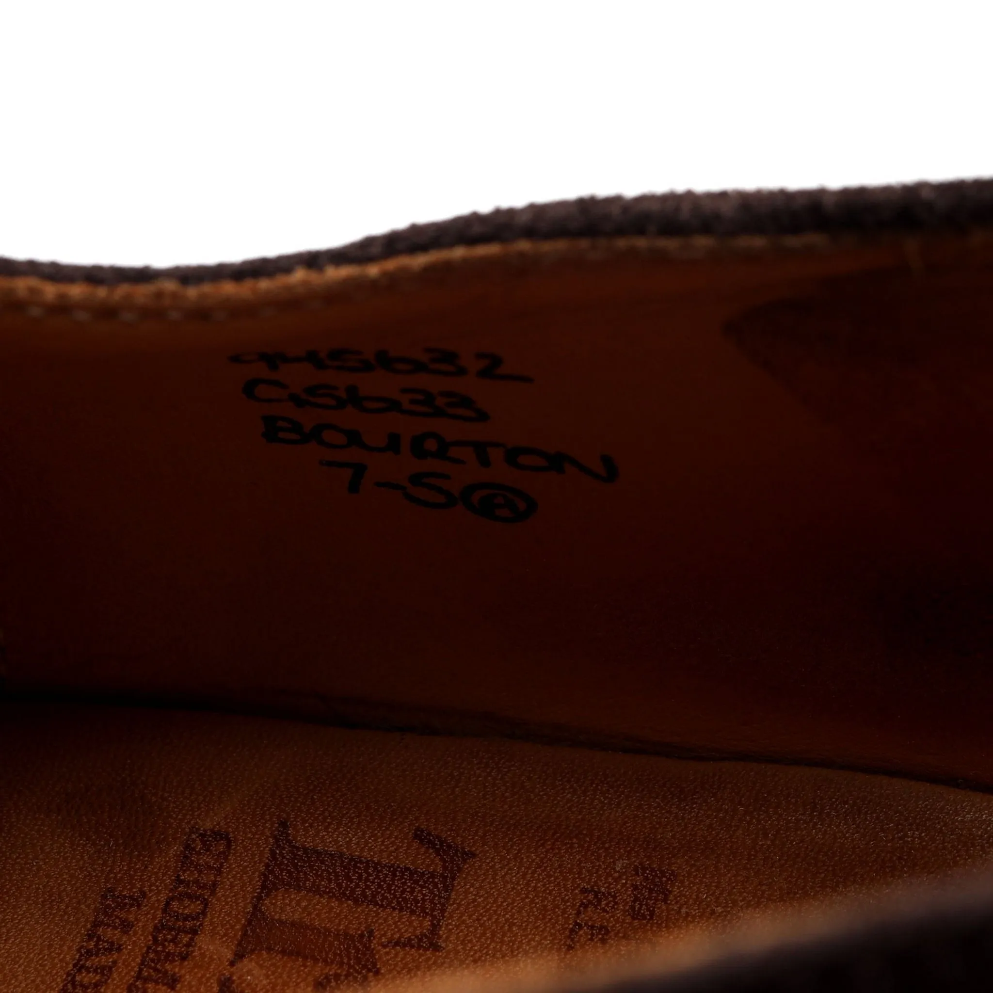 'Bourton' Dark Brown Suede Derby Brogues UK 7