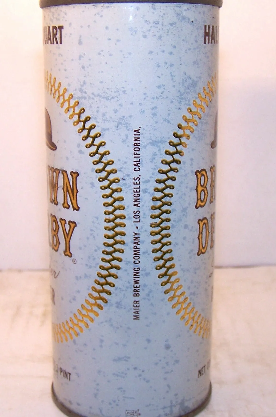 Brown Derby Lager Beer, USBC II 142-9 Grade 1- Sold on 02/24/18