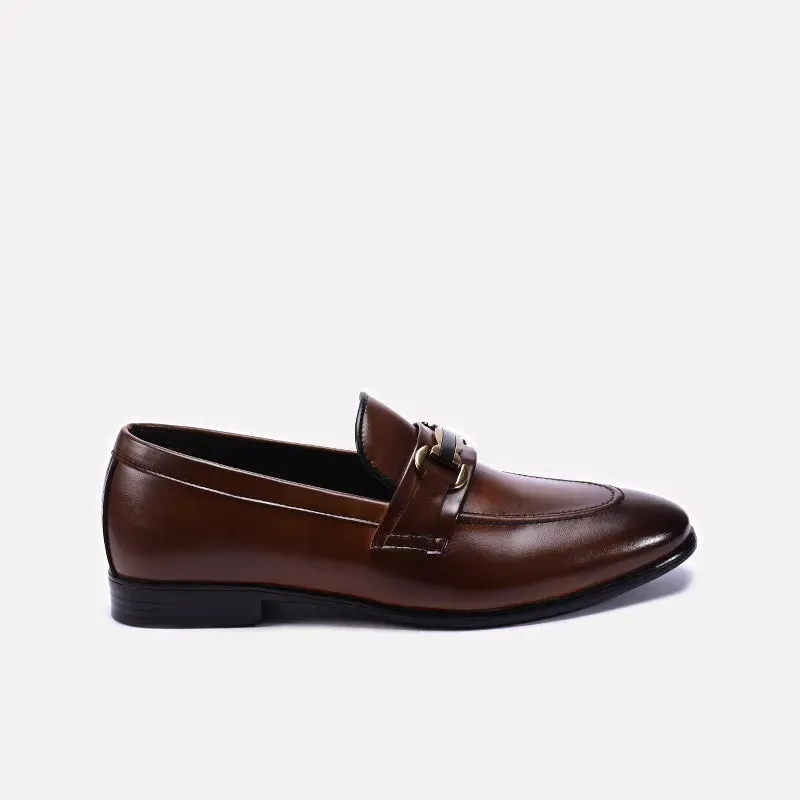Brown Slip On Loafers 0111354