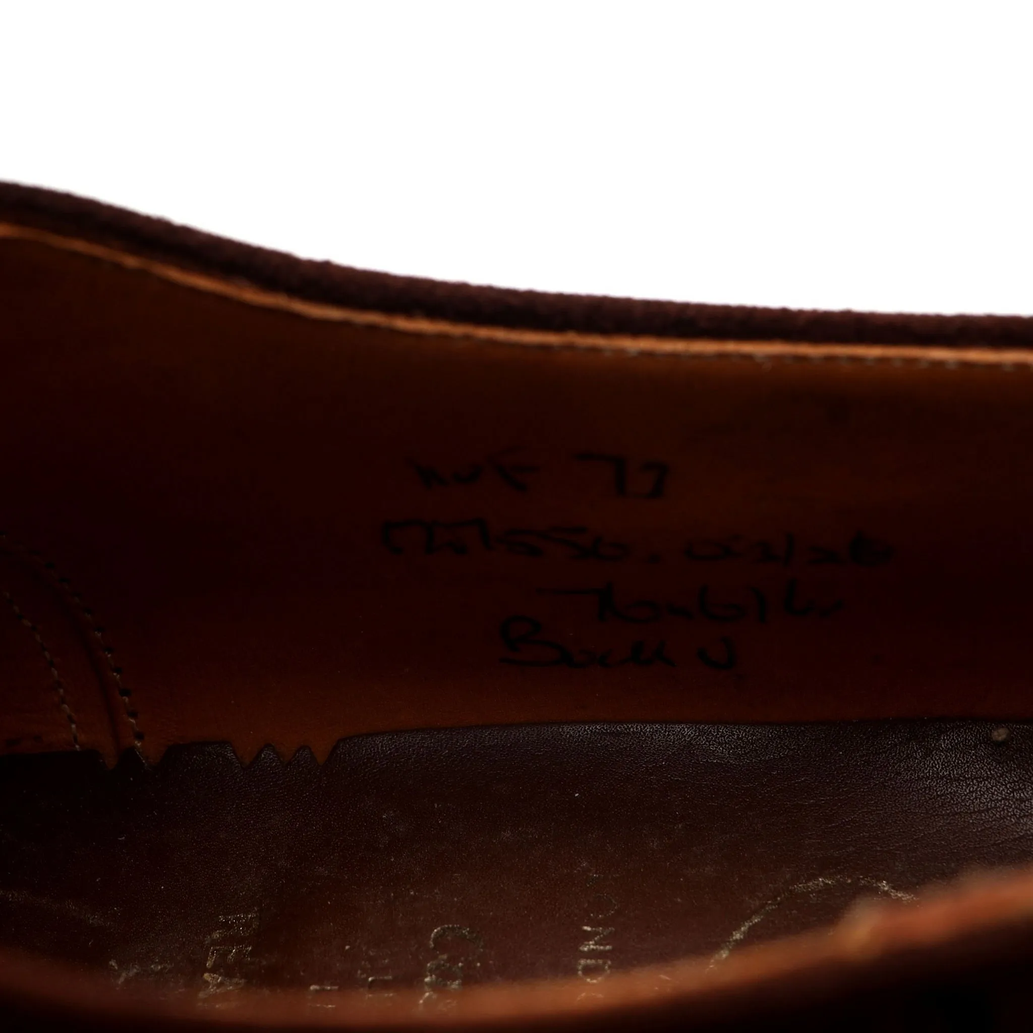 'Buck' Brown Suede Oxford Brogue UK 11 F