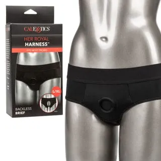 Calexotics Her Royal Harness - Backless Brief