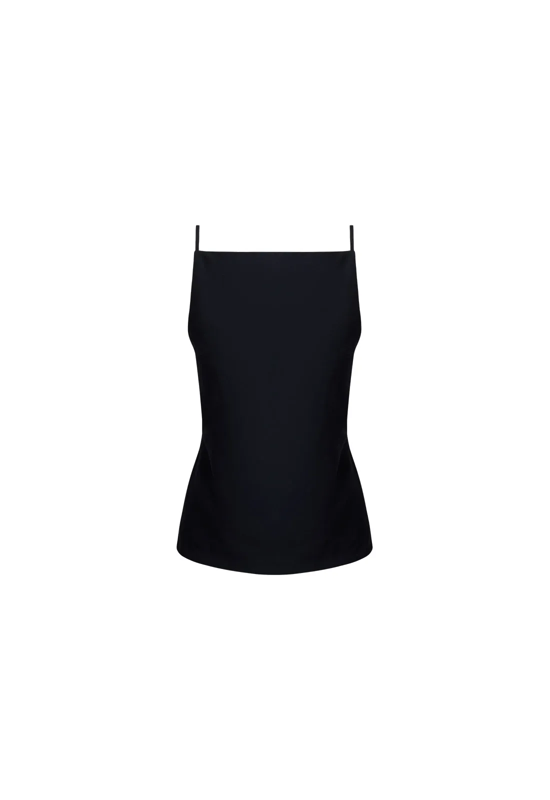 CAMILLE BACKLESS TOP - ONYX
