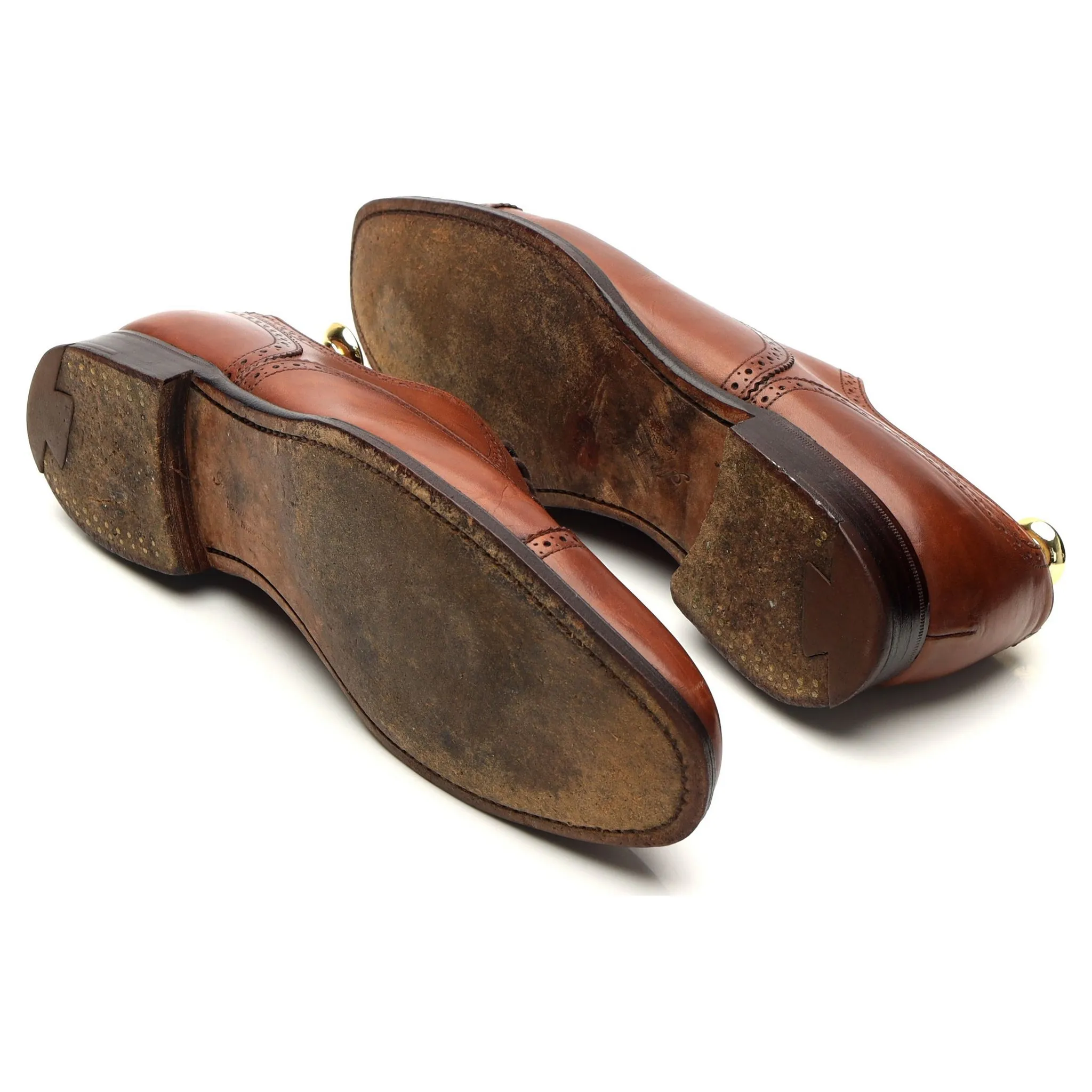 'Chatham 2' Brown Leather Oxford UK 7 EE
