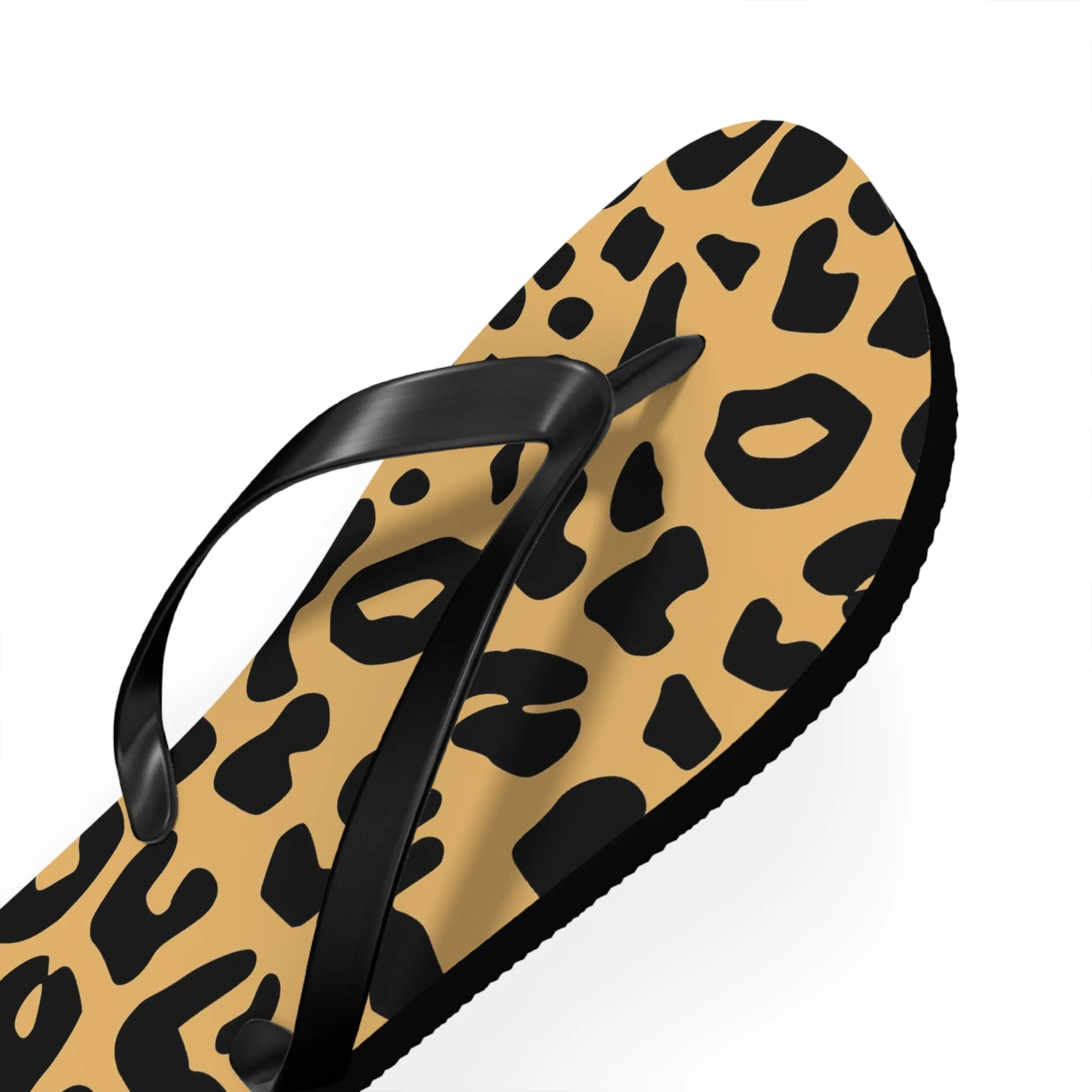 Cheetah Flip Flops - Trendy Summer Footwear for Beach and Casual Outings