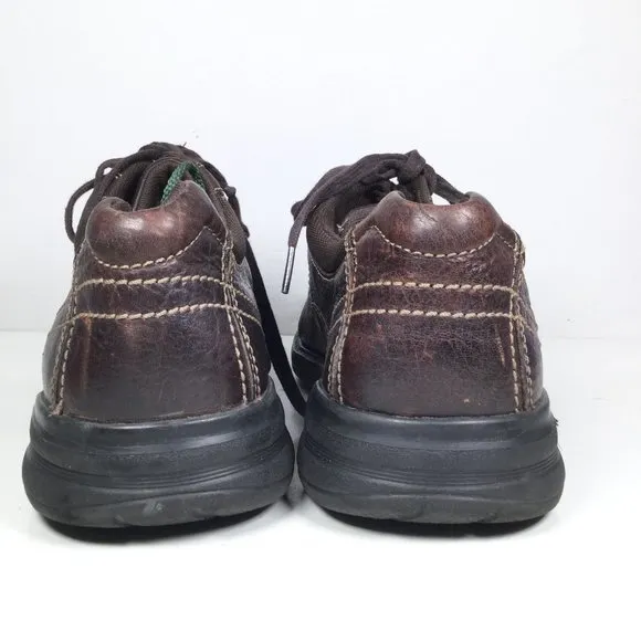 Clarks Leather Oxford Shoes Brown Size 11 Wide