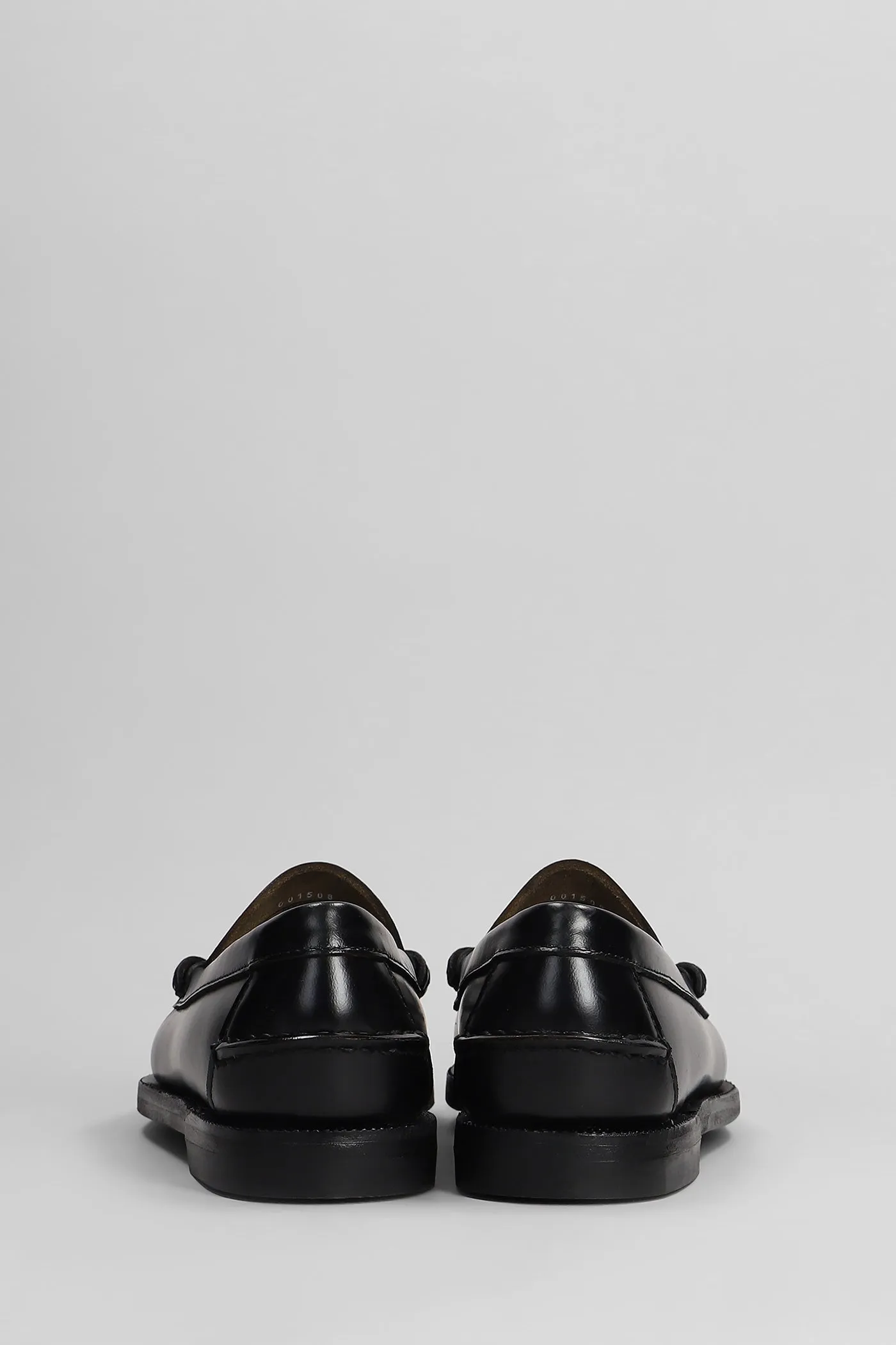 Classic dan Loafers in black leather