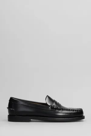 Classic dan Loafers in black leather
