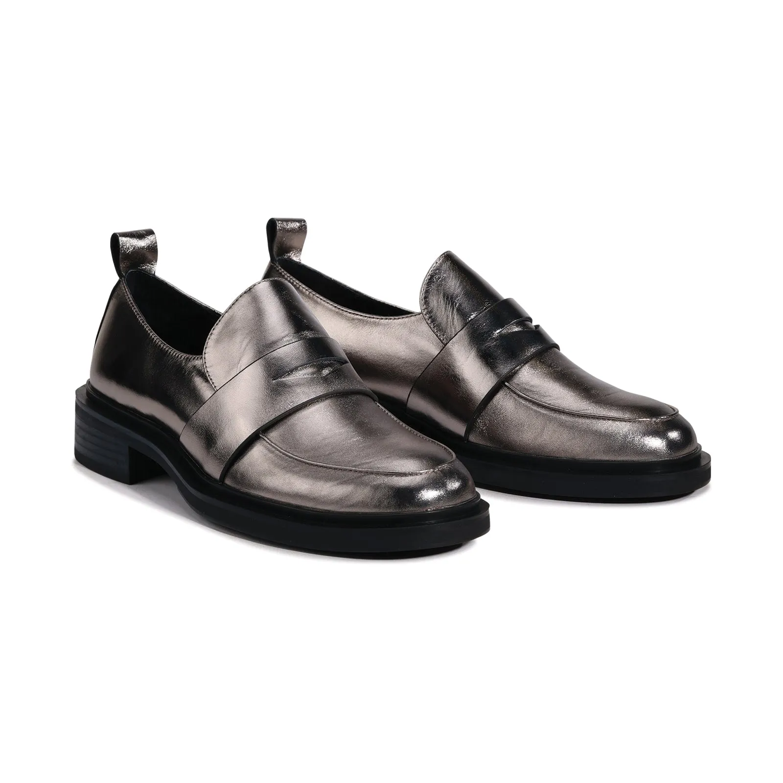 COIA LEATHER PENNY LOAFERS