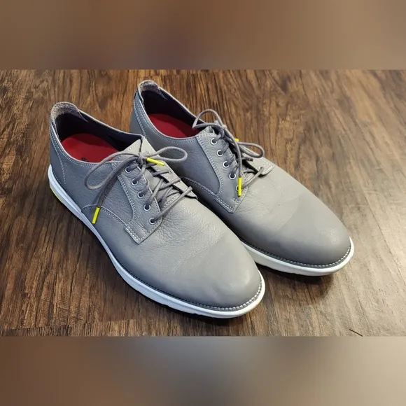 Cole Haan Gray Grand Camden Oxford Shoes Size 13