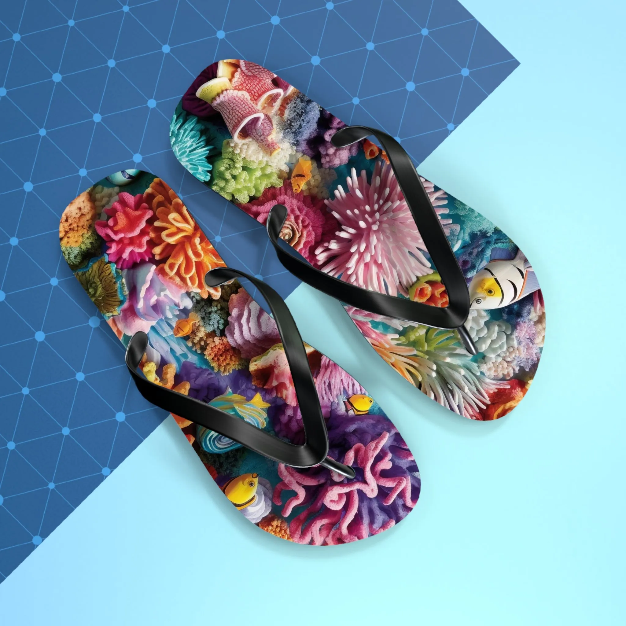 Coral Reef - Flip Flops