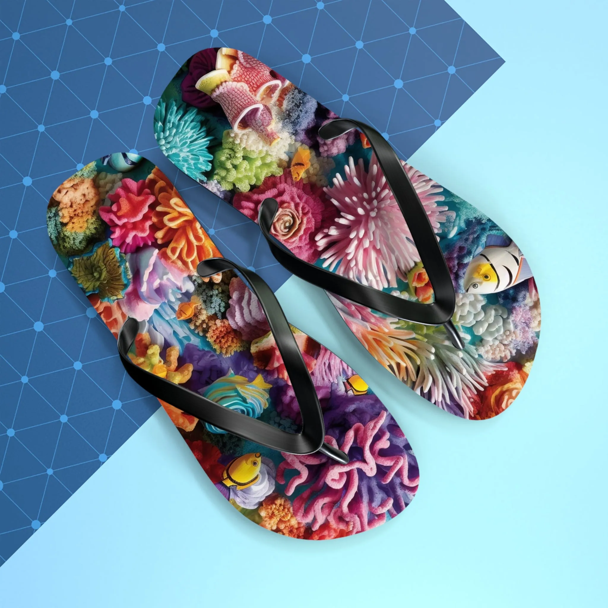 Coral Reef - Flip Flops