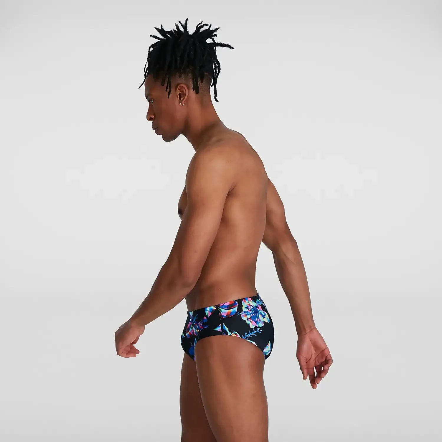 COSTUME SPEEDO ENDURANCE   UOMO SLIP NUOTO PISCINA FLOWER
