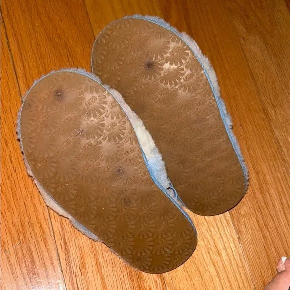 Cozy Fuzzy Striped Slippers