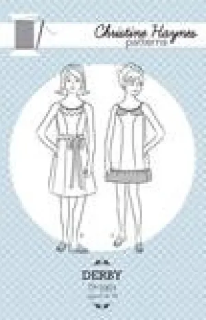 Derby Dress Sewing Pattern --- Christine Haynes