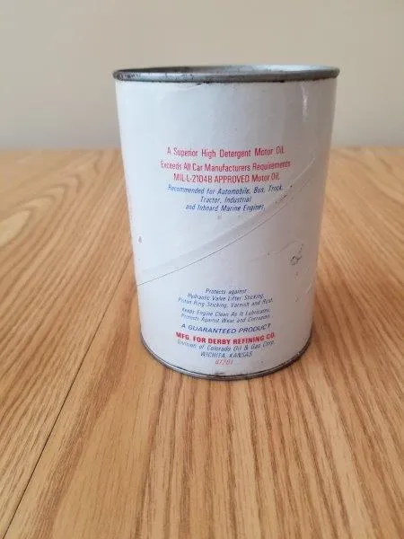 Derby Super-Flex Quart Motor Oil Can