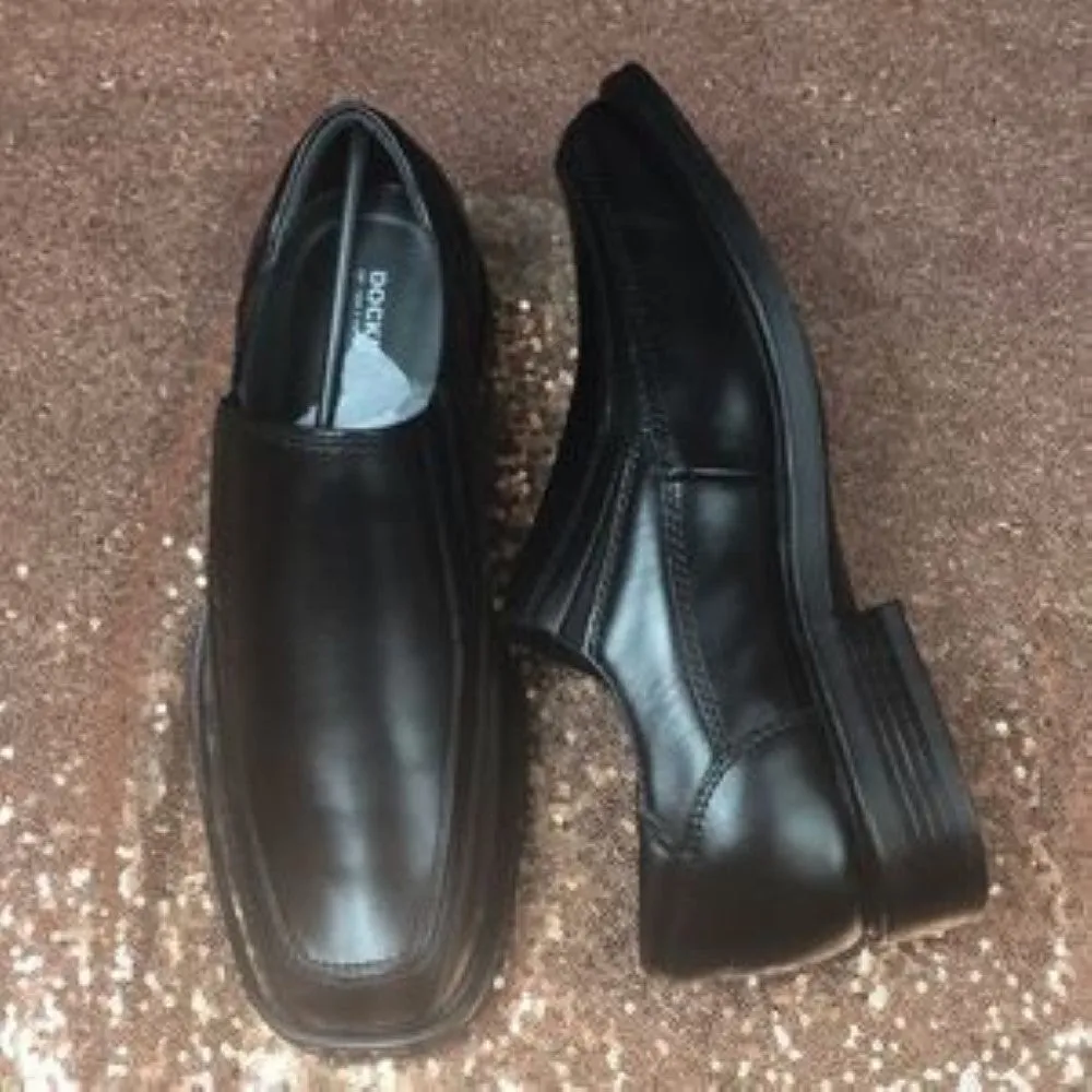Dockers Black Leather Loafers