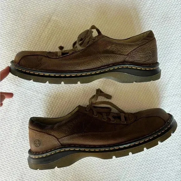 Dr. Martens Shoes Men’s 11 John pebbled leather Vintage y2k 90s 80s grunge