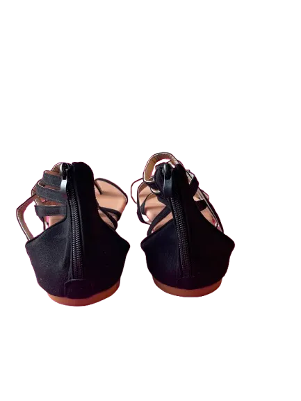 Dream Pairs Black Gladiator Sandals