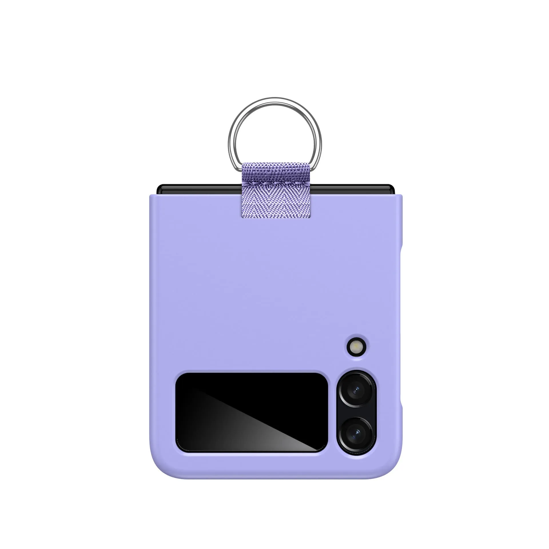 Etui z Ringiem Flip Case do Samsung Galaxy Z Flip 3 - Fioletowy