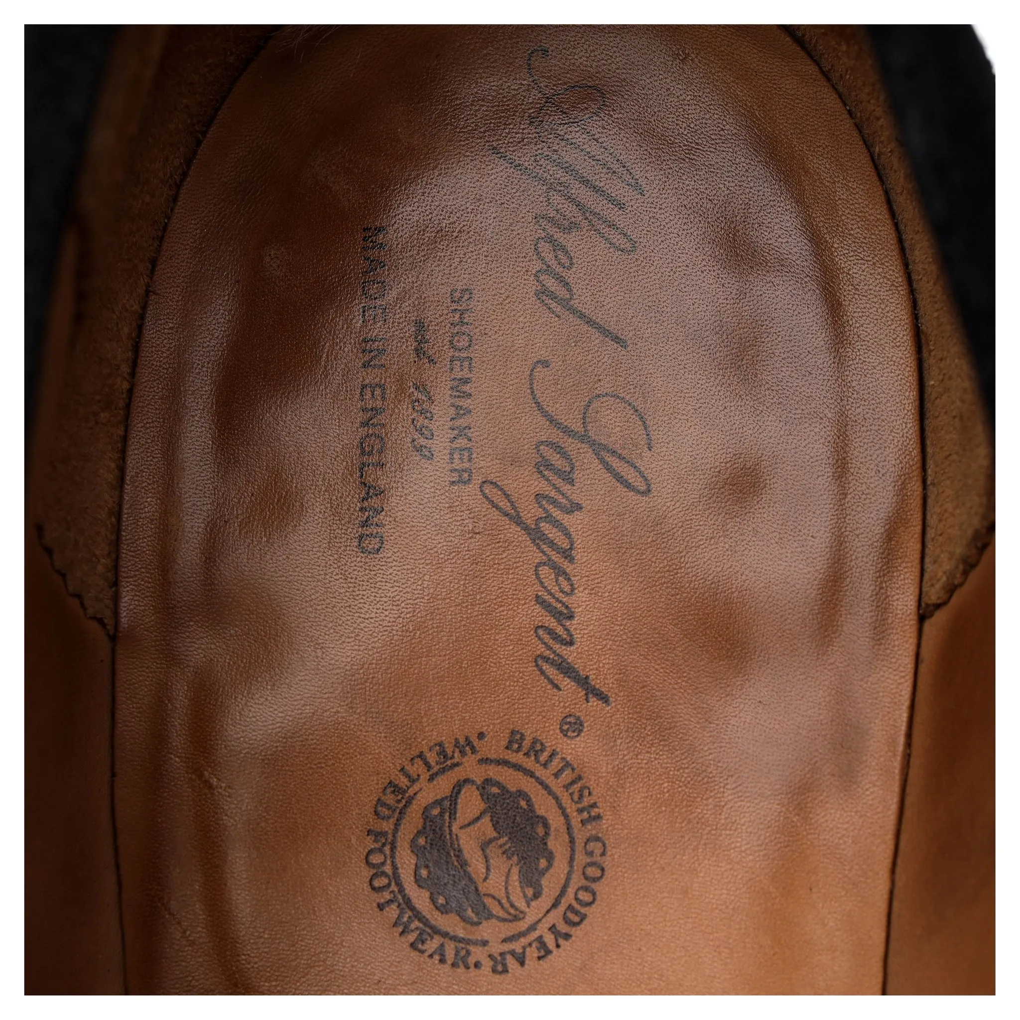 'Finsbury' Black Suede Loafers UK 10 EX