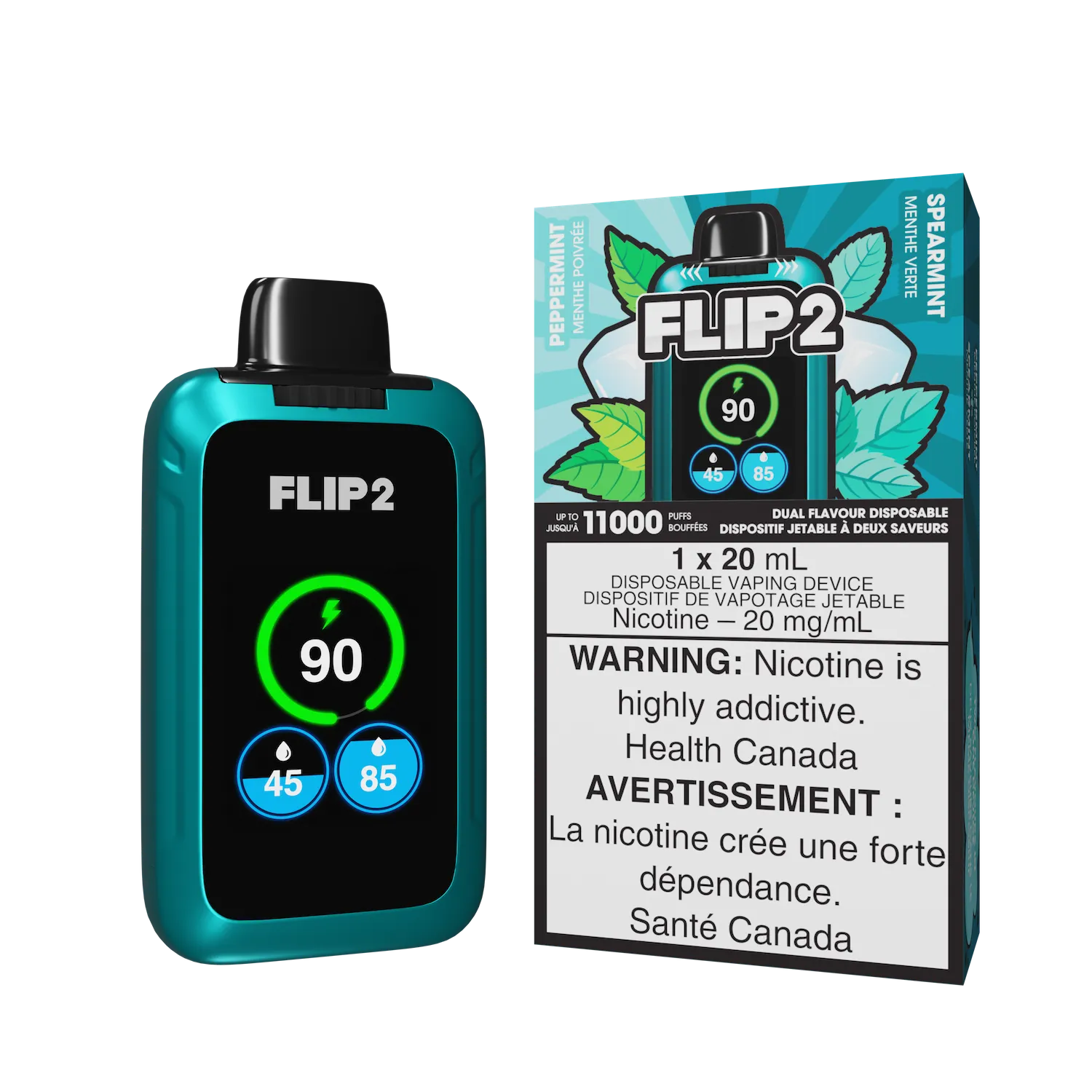 Flip 2 - Peppermint & Spearmint