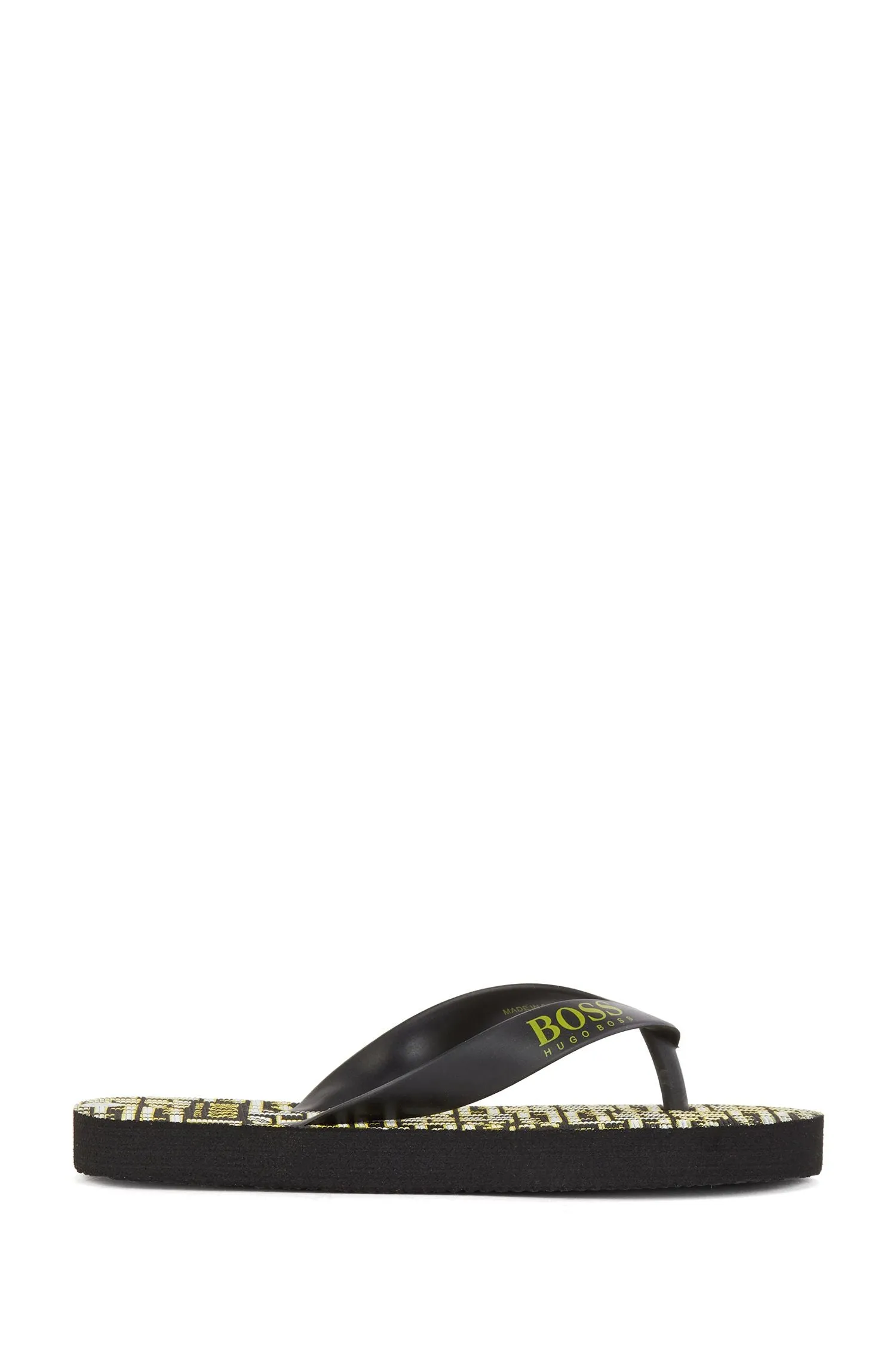 FLIP FLOP, ALLOVER PRINT SOLE, MINI ME,BLACK